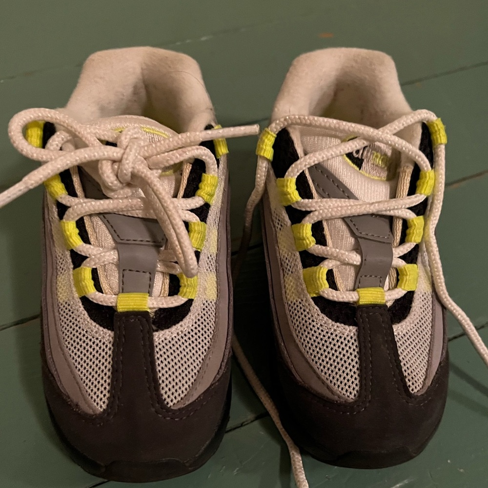 Toddler size 9C Air Max 95s